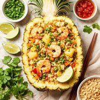 Thai Pineapple Shrimp Fried Rice