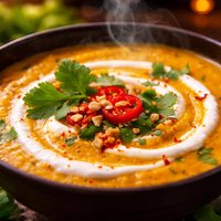Thai Pumpkin and Coconut Cream Soup