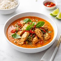 Thai Red Chicken Curry with Coconut