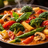 Thai Red Curry Mixed Vegetables