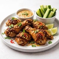 Thai Satay Style Buffalo Wings