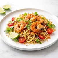 Thai Shrimp and Pasta Salad
