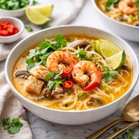 Thai Shrimp Chicken Soup
