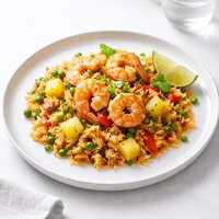 Thai Shrimp Fried Rice with Pineapple