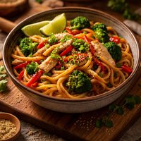 Thai Spicy Noodles Low Fat