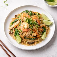 Thai Stir Fried Vermicelli Pad Wun Sen