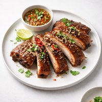 Thai Style Barbecued Baby Back Ribs