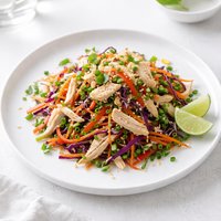 Thai Style Chicken Coleslaw