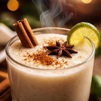 Thai Style Coconut Eggnog No Eggs