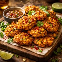 Thai Style Corn Fritters