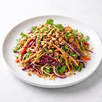 Thai Style Peanut Cabbage Salad