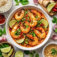 Thai Style Prawns