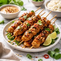 Thai Style Skewered Chicken
