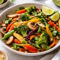 Thai Style Stir Fry Vegetables