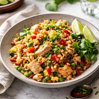 Thai Style Turkey Fried Rice
