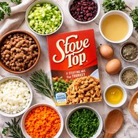 Thanksgiving Stuffing Cheat Using Stove Top