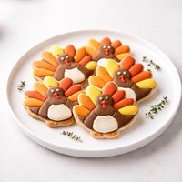 Thanksgiving Turkey Cookies