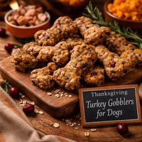 Thanksgiving Turkey Gobblers for Dogs