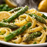 The Best Asparagus Lemon Pasta