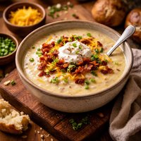 The Best Baked Potato Soup Ever