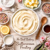 The Best Bakery Style Buttercream Frosting