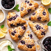 The Best Blackberry Scones
