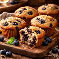 The Best Blueberry Muffins