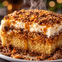 The Best Butterfinger Cake