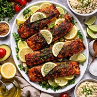 The Best Cajun Blackened Salmon Ever