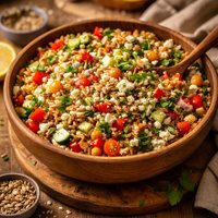 The Best Ever Brown Rice Salad