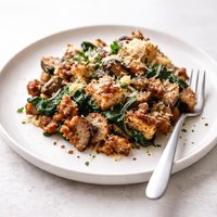 The Best Fancy Florentine Sausage Stuffing or Dressing