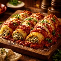 The Best Italian Manicotti