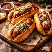 The Best Meatball Subs