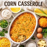The Best Most Simple Corn Casserole