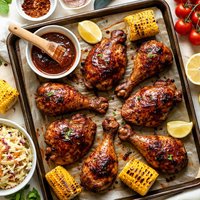 The Best Oven Barbecued Chicken