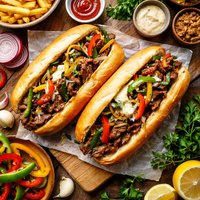 The Best Pepper Steak Sandwiches