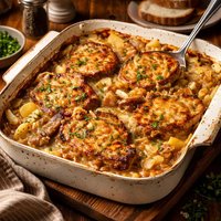 The Best Pork Chop Casserole