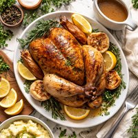 The Best Roast Chicken and Gravy