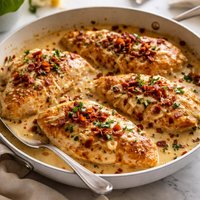 The Best Sour Cream and Bacon Chicken