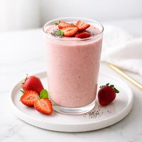 The Best Strawberry Smoothie Ever
