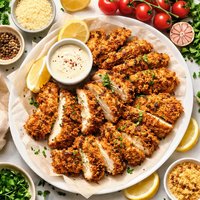 The Best Tasting Breaded Chicken