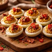 The Devil Made Me Do It Deviled Eggs