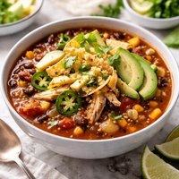 The Easiest and Best Chicken Tortilla Soup