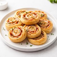 The Easiest Ham and Cheese Pinwheels