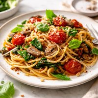 The Greatest Most Flavoursome Vegetarian Spaghetti
