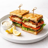 The Grouper Club Sandwich