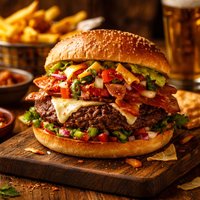 The Kitchen Tourists Best Tex Mex Burger