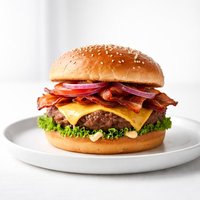 The Mighty Bacon Cheeseburger