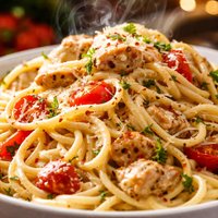 The Most Incredible Chicken Spaghetti