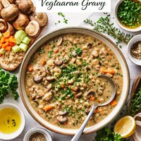 The Never Enough Mushroom Vegetarian Gravy
